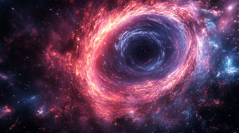 A picture of a wormhole